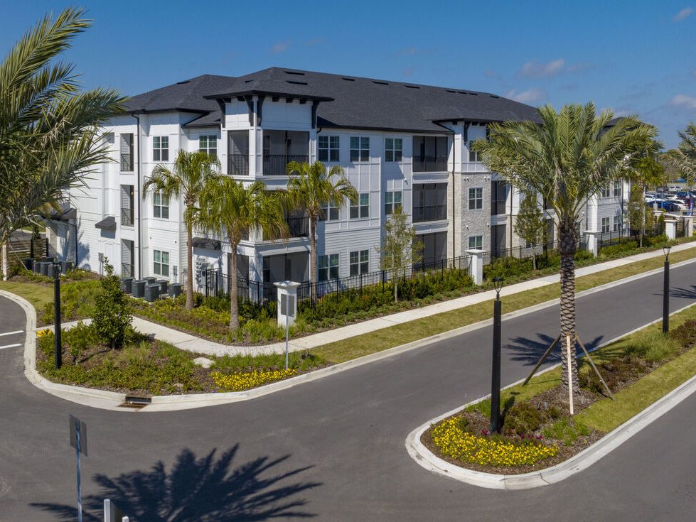 Value-add garden apartments after renovation